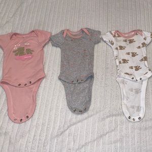 Newborn onesies - 3 for 1